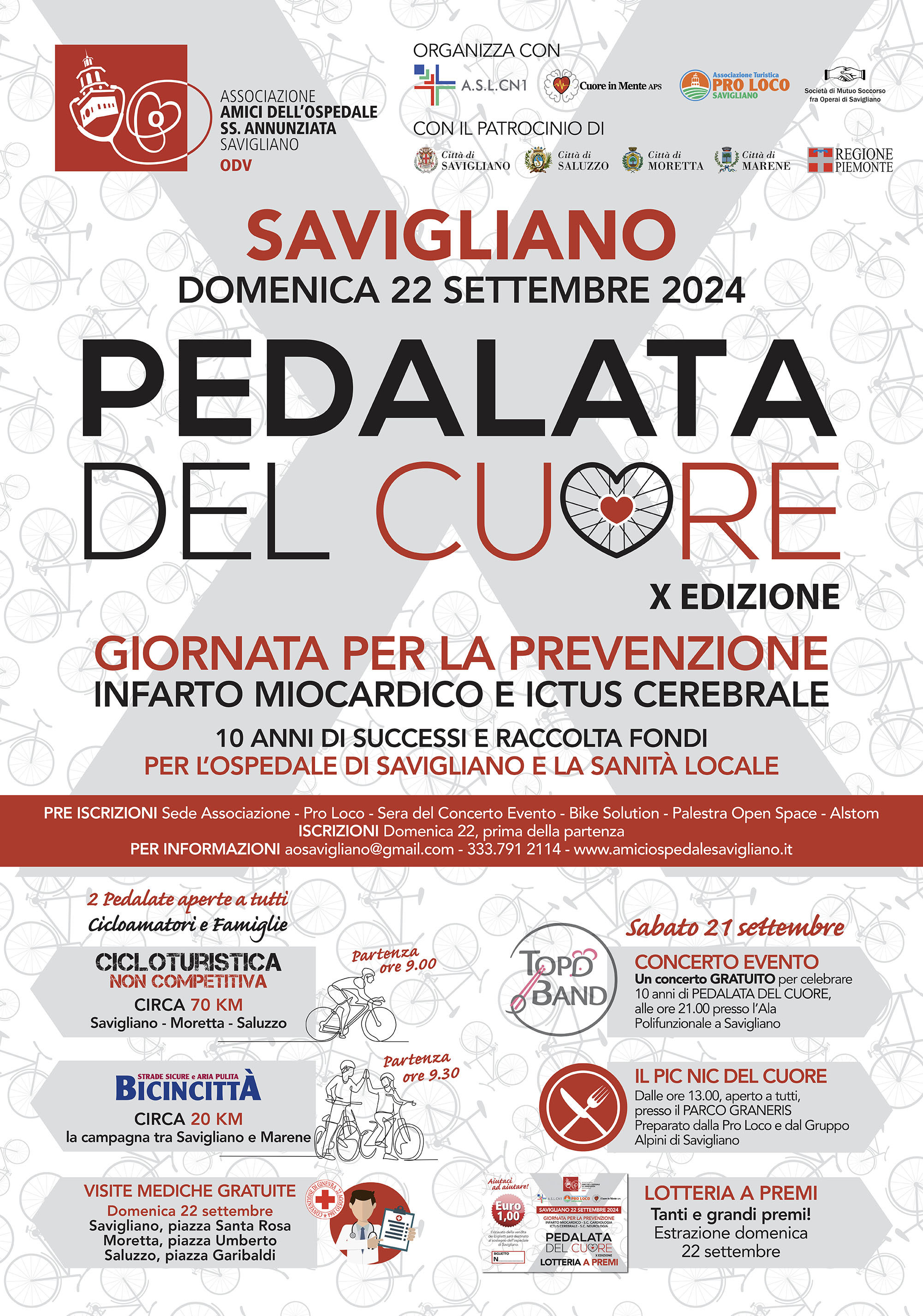 X Pedalata del Cuore 2024